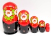 Матрешка Хлеб да соль 15 см. 5 мест арт. 555333