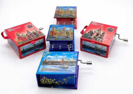 Шкатулка-шарманка музыкальная арт. 345932