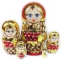 Матрешка детская 5 шт. "По ягоды" 10см Арт. 060319468