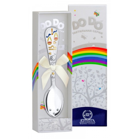 Тактильная ложка "Зодиак-Весы" Артикул: 1146ЛЖ05008, Ф2840101, магазин 