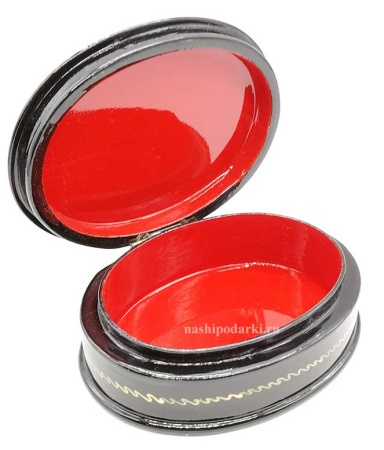 Холуй шкатулка "Тройка" 11х9 см. арт. 897434