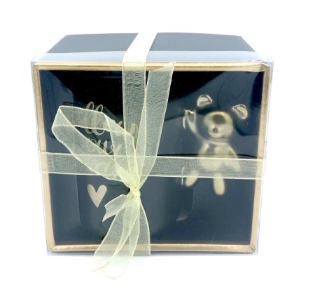 Кружка "Медведь " (черная) Артикул: 4452 