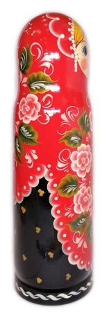 Штоф 0.7 красный 37 см. арт. 7856412