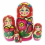 Матрешка Полхов-майдан 5 мест 10см арт. 1118312