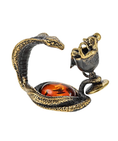 Змейка с мышкой 45х30 мм. арт. 318 Змейка с мышкой 45х30 мм. арт. 318