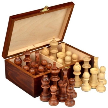 Шахматы "Стаунтон Стандарт 7", Wegiel Артикул: wi24a 