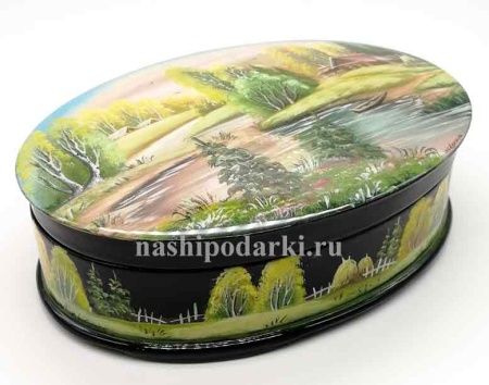 Шкатулка пейзаж Лето 16х12 см. арт. 89175