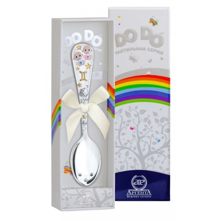 Тактильная ложка "Зодиак-Близнецы" Артикул: 1145ЛЖ05008, Ф2840101, магазин 