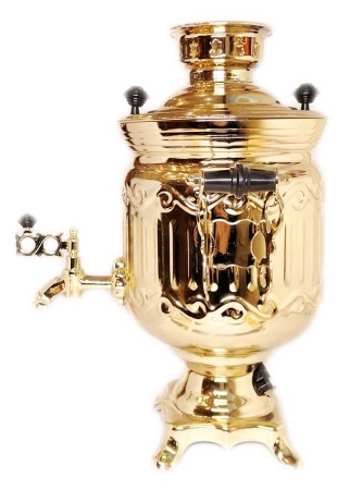 картинка Самовар электрический 3 литра (Банка-латунь)  арт. 468328 Москва картинка Самовар электрический 3 литра (Банка-латунь)  арт. 468328 Москва