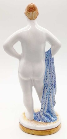 Ярославская майолика "Купальщица" 18 см. арт. 73421  Ярославская майолика "Купальщица" 18 см. арт. 73421