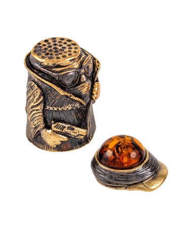 Наперсток Гангстер с магнитом 20х40 мм. арт. 1899 Наперсток Гангстер с магнитом 20х40 мм. арт. 1899