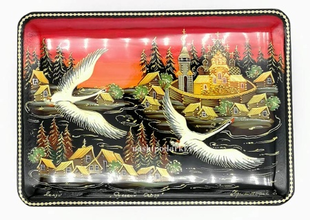 Шкатулка Холуй "Север" 17х12х5 см. арт. 54754332