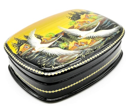 Шкатулка Холуй "Север" 10х8 см. арт. 43678522