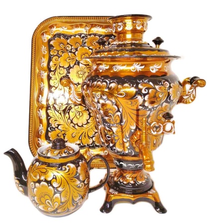 Самовар электрический набор 3 литра "Кудрина" арт. 7782262 