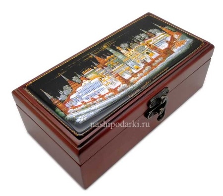 Шкатулка деколь Кремль