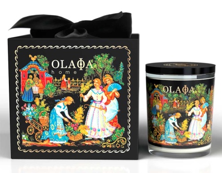 Ароматическая свеча "Весеннее настроение" 11х11 см. арт. 7845332 