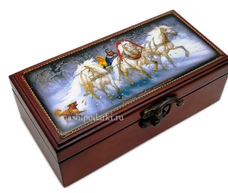 Шкатулка деколь