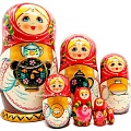 Матрешки авторские 7 мест Матрешки авторские 7 мест