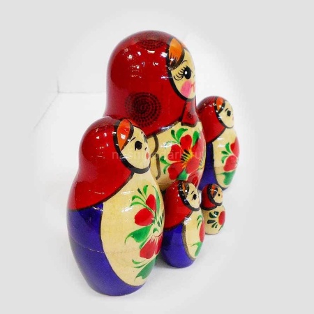 Матрешка "Вятская" 5 мест 9см 1218736