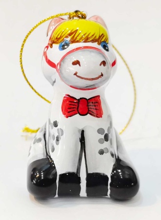 Лошадка майолика подвес 6 см арт. 8767334