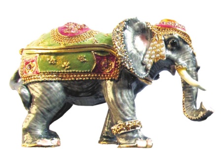 Шкатулка малая "Слон" арт. BP1718K1 