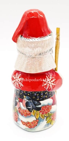 Дед мороз с ежиком 13 см. арт. 873219