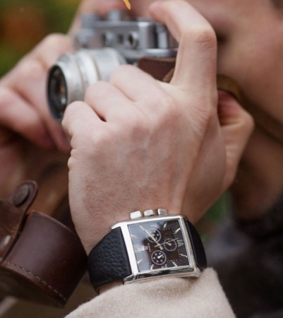 Cеребряные мужские часы CELEBRITY 1064.0.9.53H 