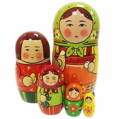 Матрешка Сергиево-Посадская 5 мест 16см арт. 1118329