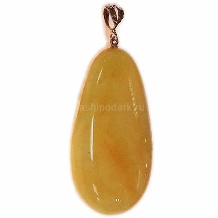 картинка Янтарь Подвеска  5.5х2.5см 7.41гр Арт. 190319618 магазин 