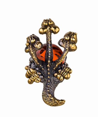 Фигурка из латуни Змей Горыныч-2 33х30 мм. арт. 149.2