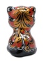 Тигр хохлома черный 6 см. арт. 7657333
