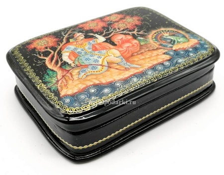 Шкатулка Палех 10х8 см. арт. 5674222 