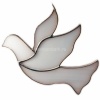 Витражная подвеска "Голубь" 10х12см Арт. 150319549 
