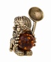 Фигурка из латуни Домовой 28х34 мм. арт. 338