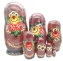 Матрешка "Москва - ХВБ"  7 мест 26см арт. 9876541