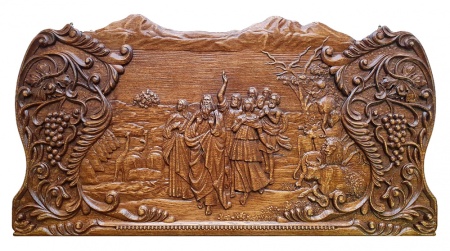 Нарды резные "Ноев Ковчег", Ustyan Артикул: GU080  Нарды резные "Ноев Ковчег", Ustyan Артикул: GU080