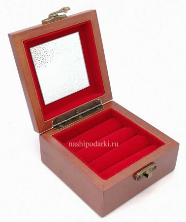 картинка Шкатулка декупаж 10х10см арт. 987263 магазин подарков