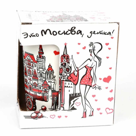 Кружка "Это Москва детка" 350 мл. арт. 83454