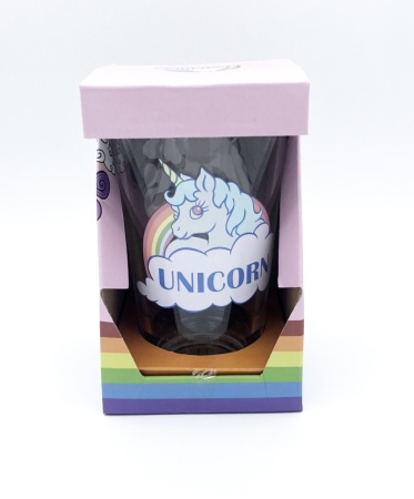 Стеклянный стакан "Единорог" Артикул: 4065 