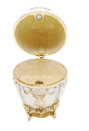 Яйцо Фаберже стрелы 8 см. арт. 911322  Яйцо Фаберже стрелы 8 см. арт. 911322